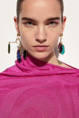 Pucci Chandelier Earrings with Charm