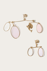 Pucci Chandelier Earrings with Charm