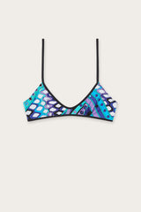 Pucci Vivara Print Balconette Bikini Top