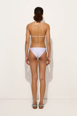 Pucci Marmo Print Triangle Bikini Top