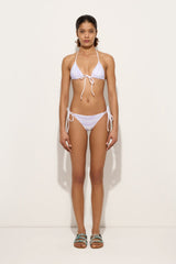 Pucci Marmo Print Bikini Bottom with Ties