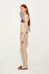 Pucci Labirinto Print Triangle Bikini Top