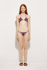 Pucci Labirinto Print V-Cut Bikini Bottom
