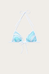 Pucci Marmo Print Bikini Top