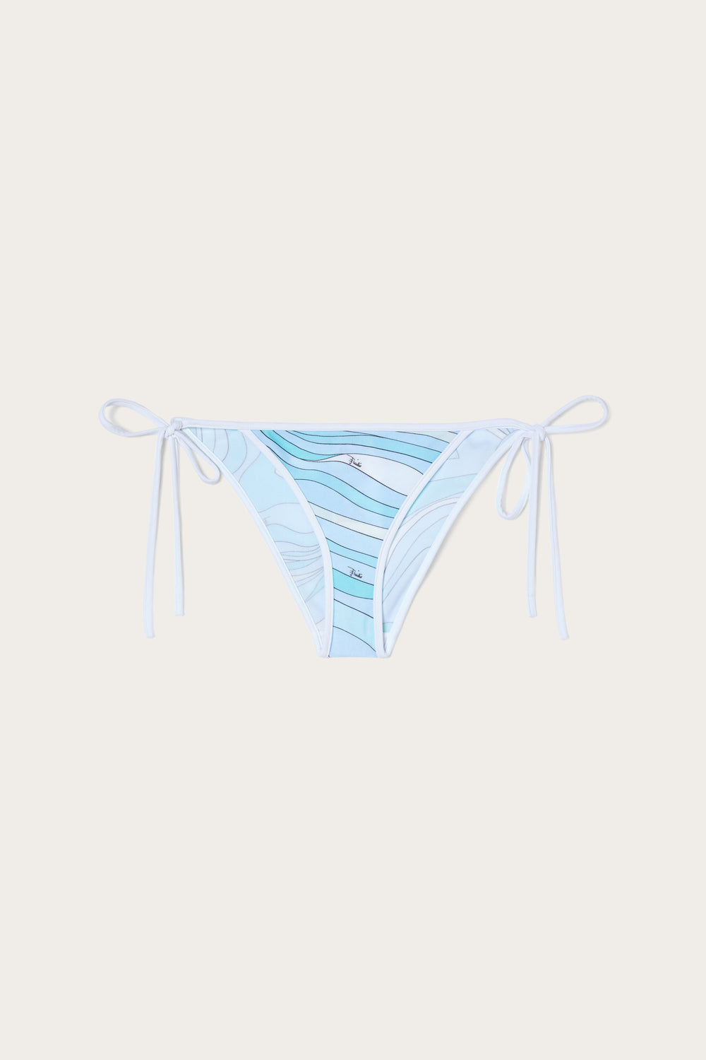 Pucci Marmo Print Tie Bikini Briefs
