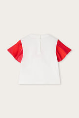 Pucci T-shirt with Printed Sleeves