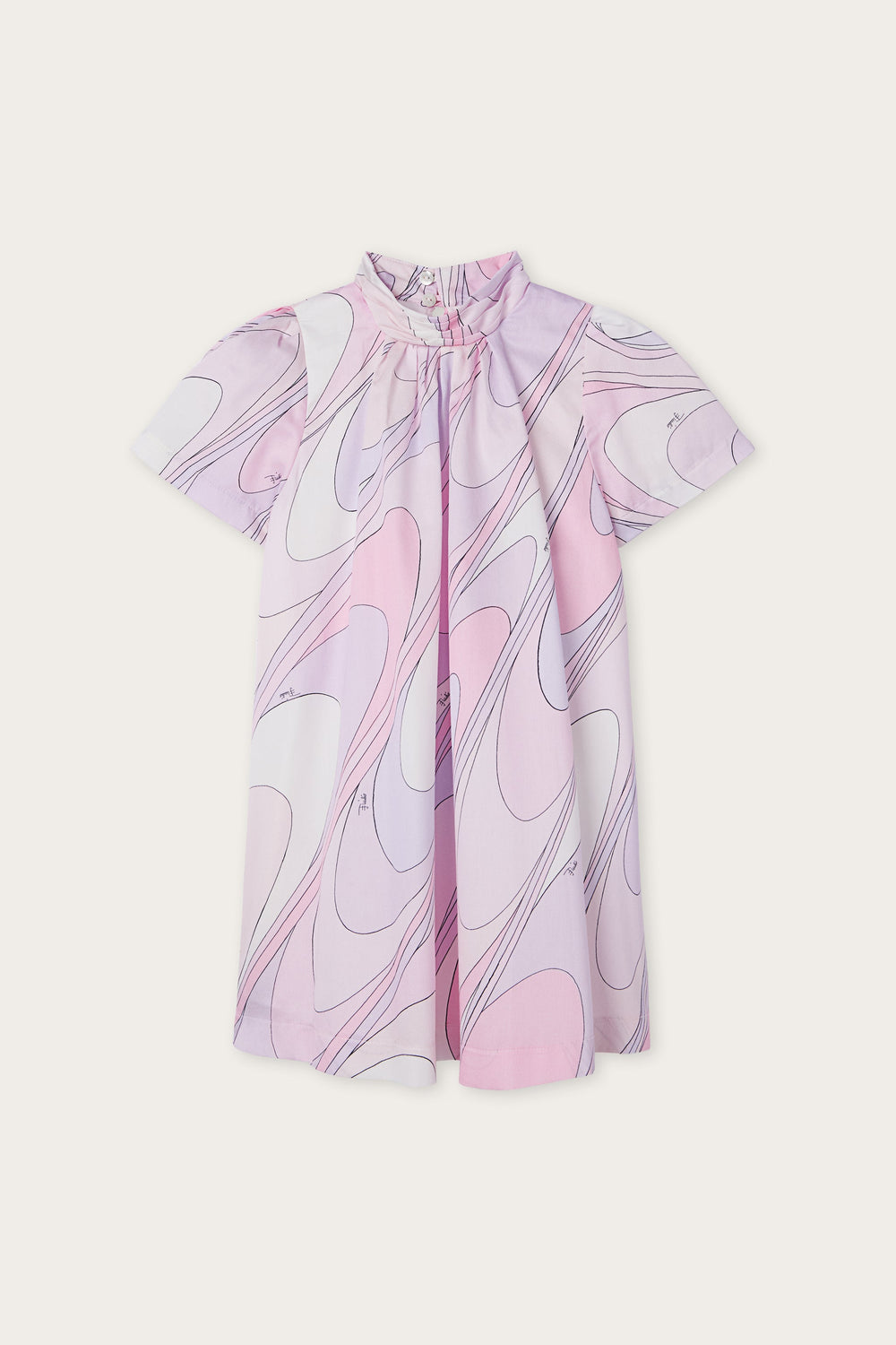 Pucci Onde Print Satin Dress