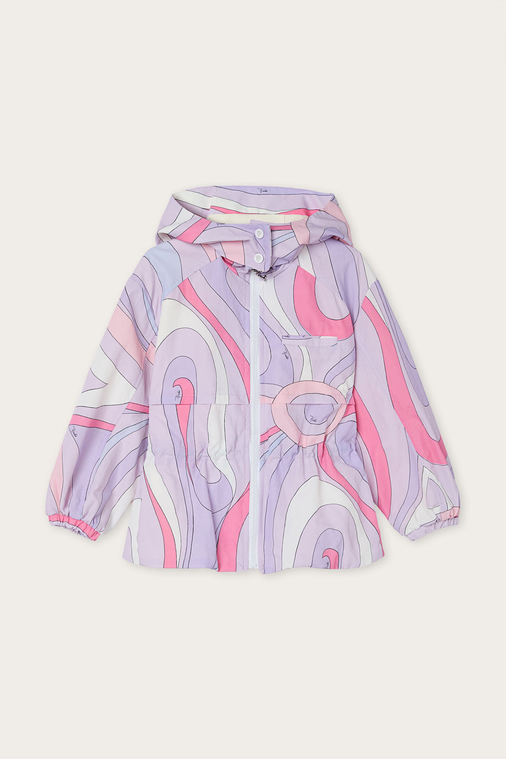 Pucci Marmo Print Waterproof Jacket