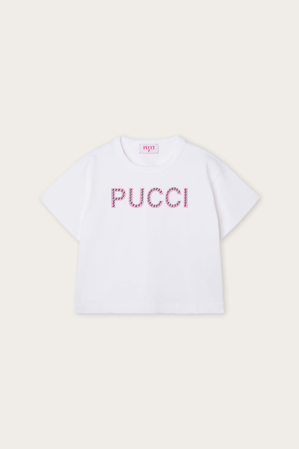 Pucci T-shirt with Decorated Logo
