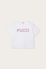 Pucci T-shirt with Decorated Logo