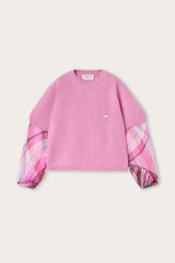 Pucci Sweater with Voile Sleeves