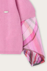Pucci Sweater with Voile Sleeves