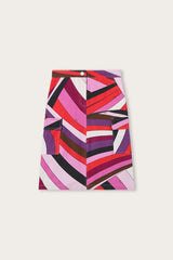 Pucci Iride Print Midi Skirt