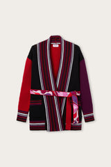 Pucci Cardigan with Printed Belt