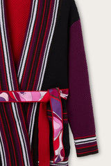 Pucci Cardigan with Printed Belt