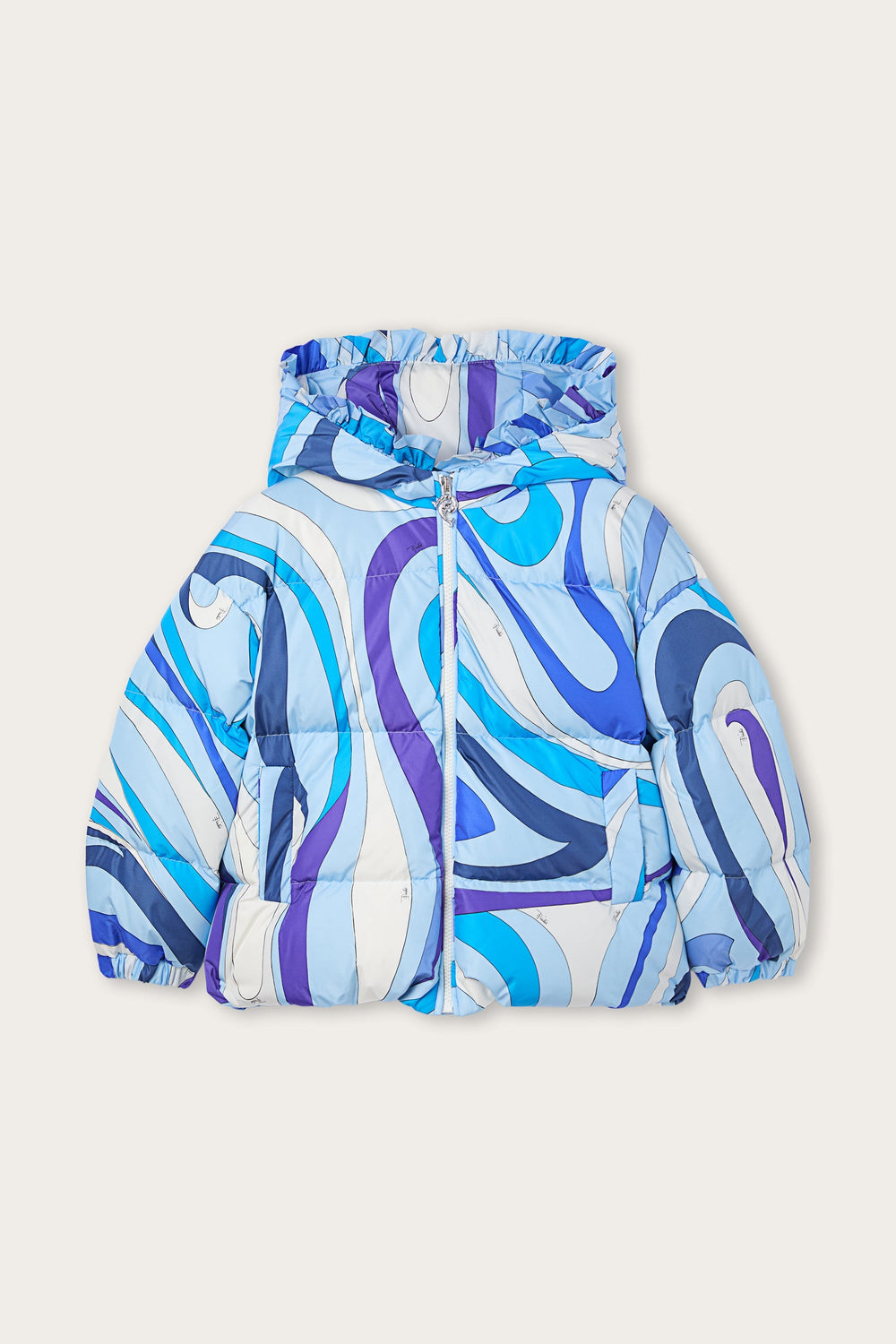 Pucci Marmo Print Down Jacket