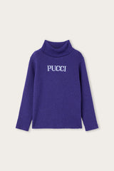 Pucci Logo Turtleneck Sweater