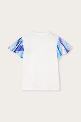 Pucci T-shirt with Printed Sleeves