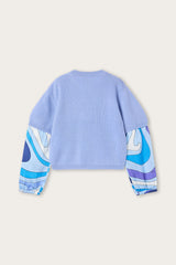Pucci Sweater with Printed Sleeves