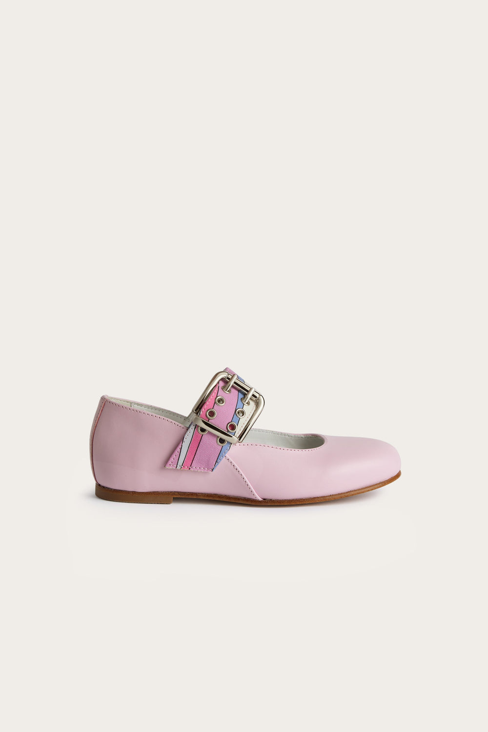 Pucci Printed Strap Ballerina