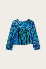 Pucci Festa Print Long Sleeve Sweater