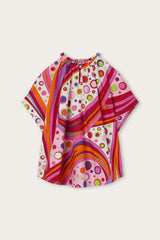 Pucci Fontane Print Kaftan Dress
