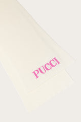 Pucci Logo-Intarsia Scarf