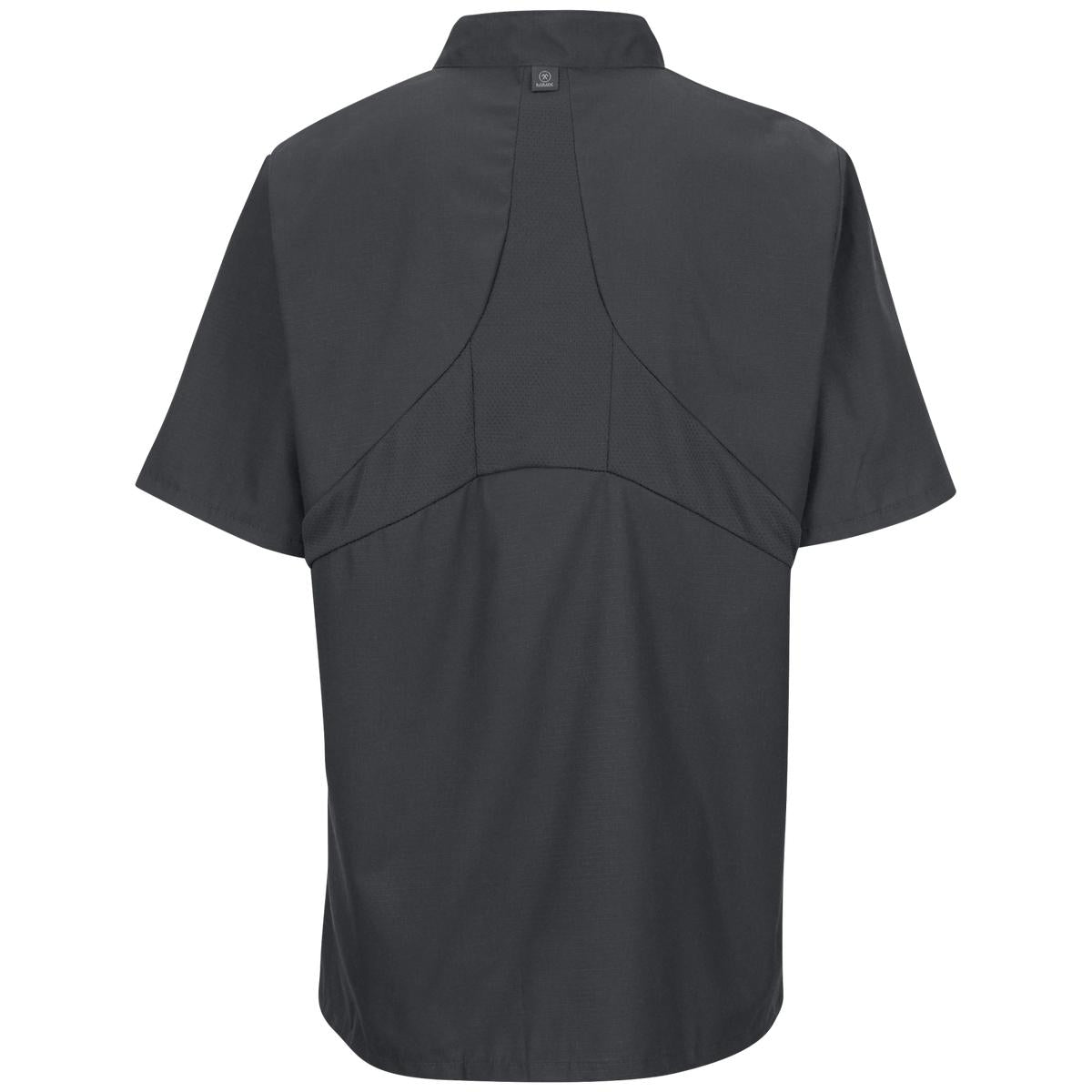 Red Kap Short Sleeve Chef Coat with OilBlok + MIMIX®