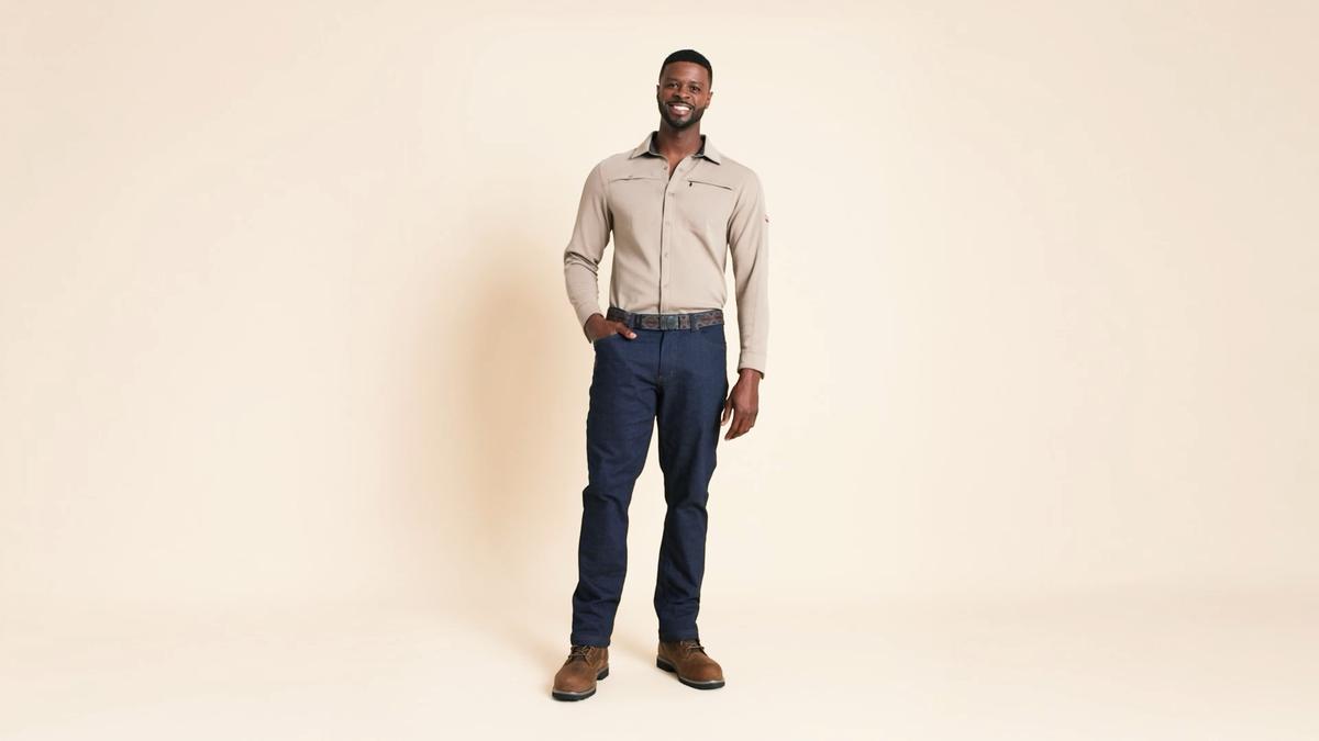 Red Kap Fleece-Lined Flex Utility Jean