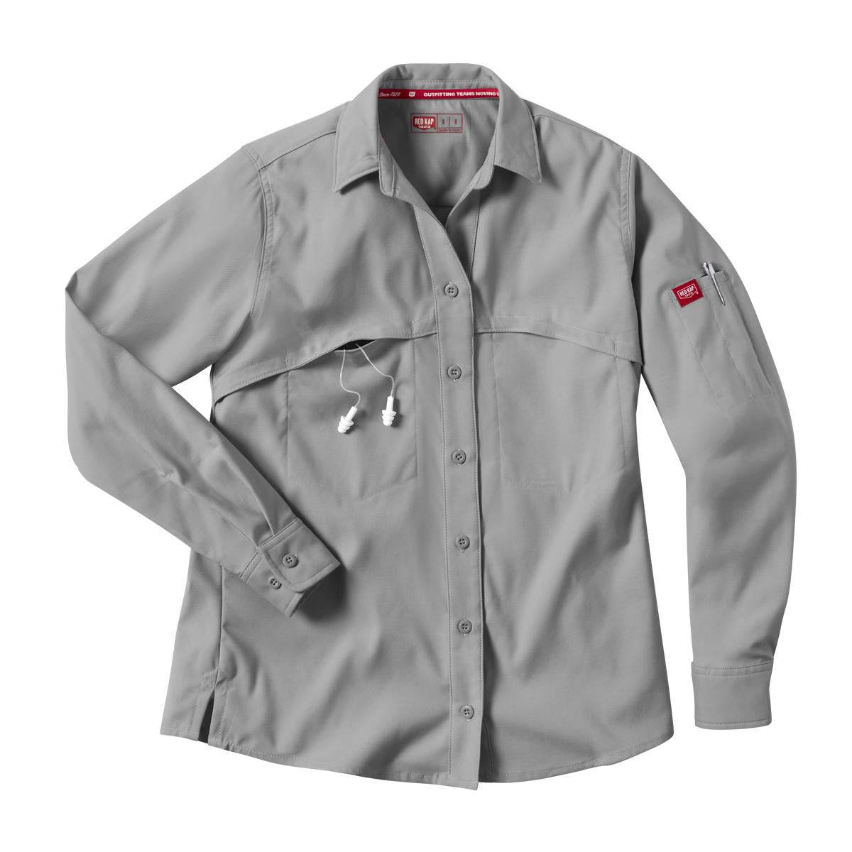 Red Kap Cooling Long Sleeve Work Shirt