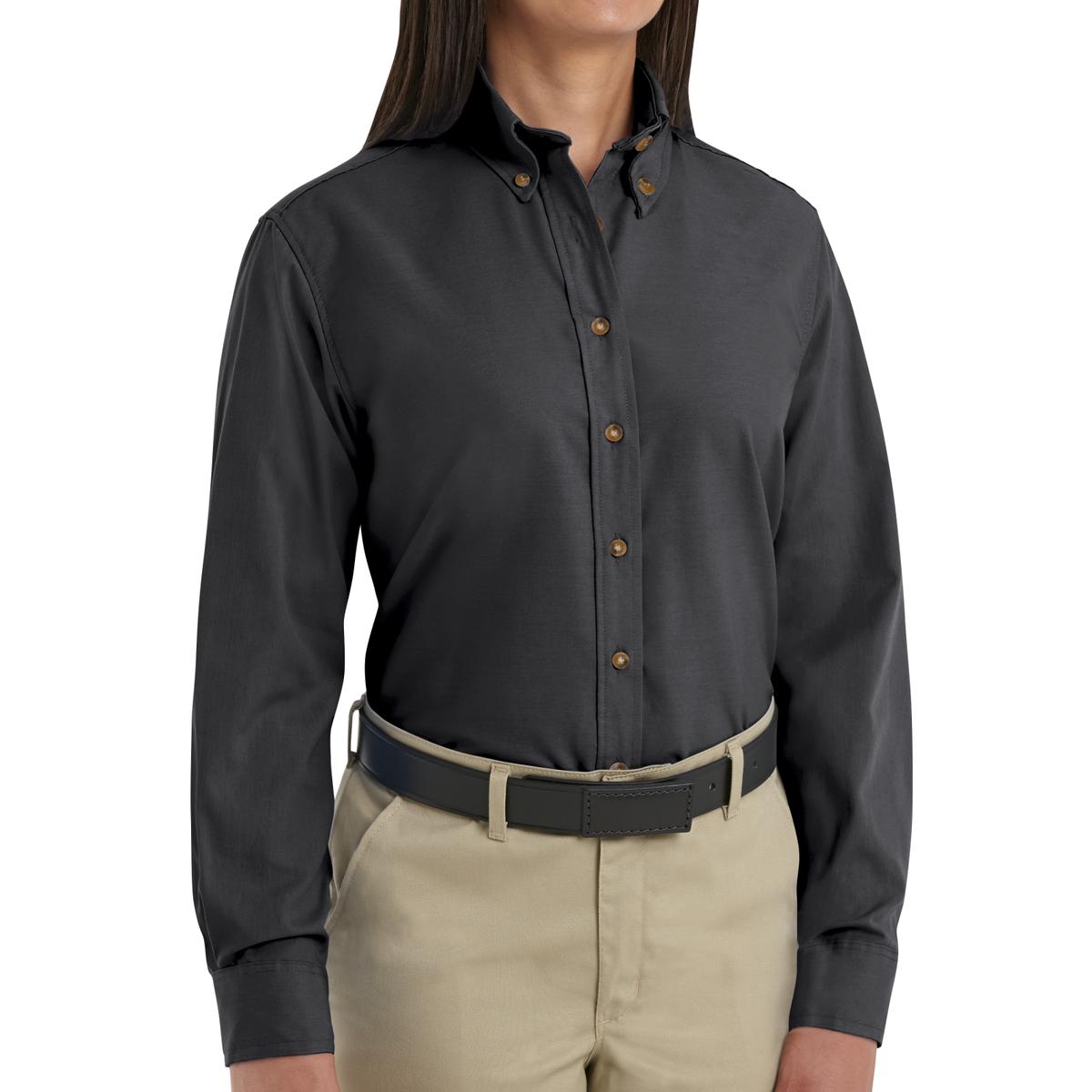 Red Kap Long Sleeve Poplin Dress Shirt