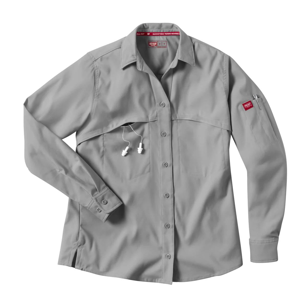 Red Kap Cooling Long Sleeve Work Shirt