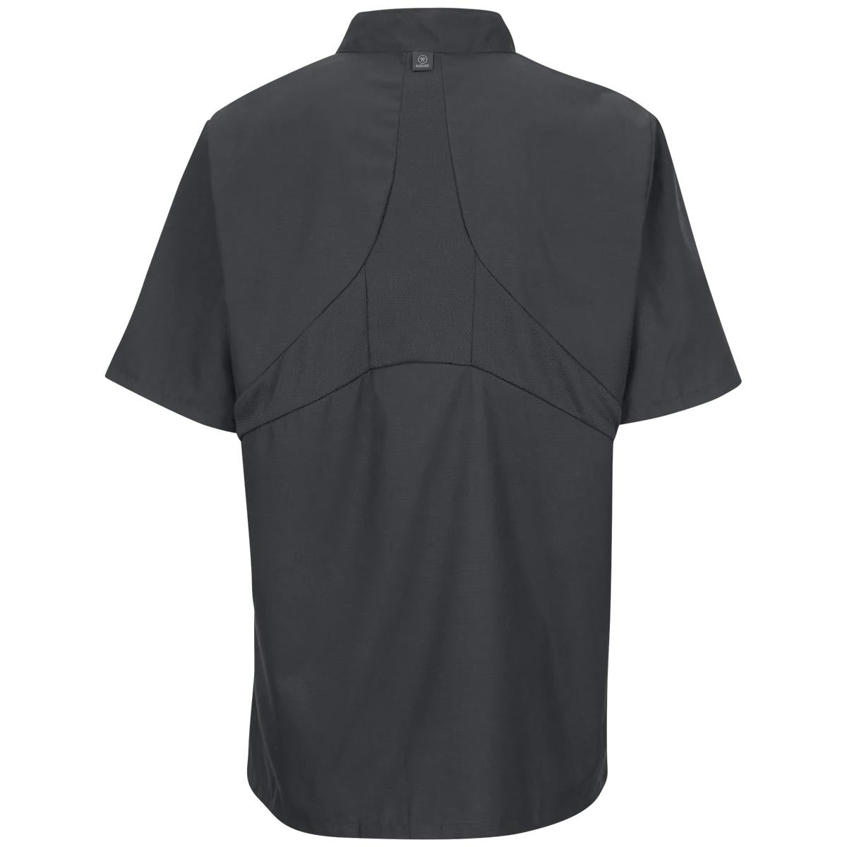 Red Kap Short Sleeve Chef Coat with OilBlok + MIMIX®