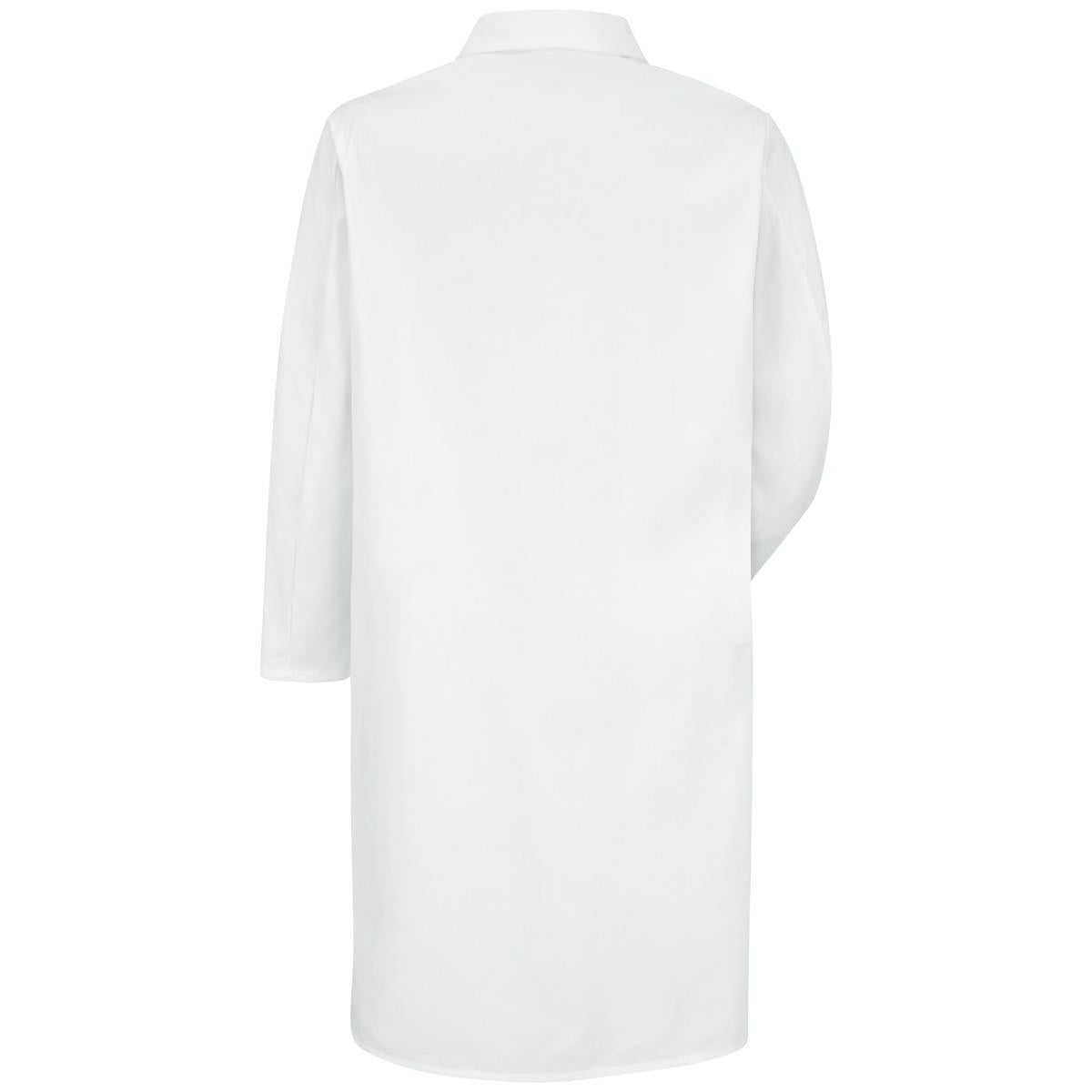 Red Kap Gripper-Front Butcher Frock with Exterior Pocket