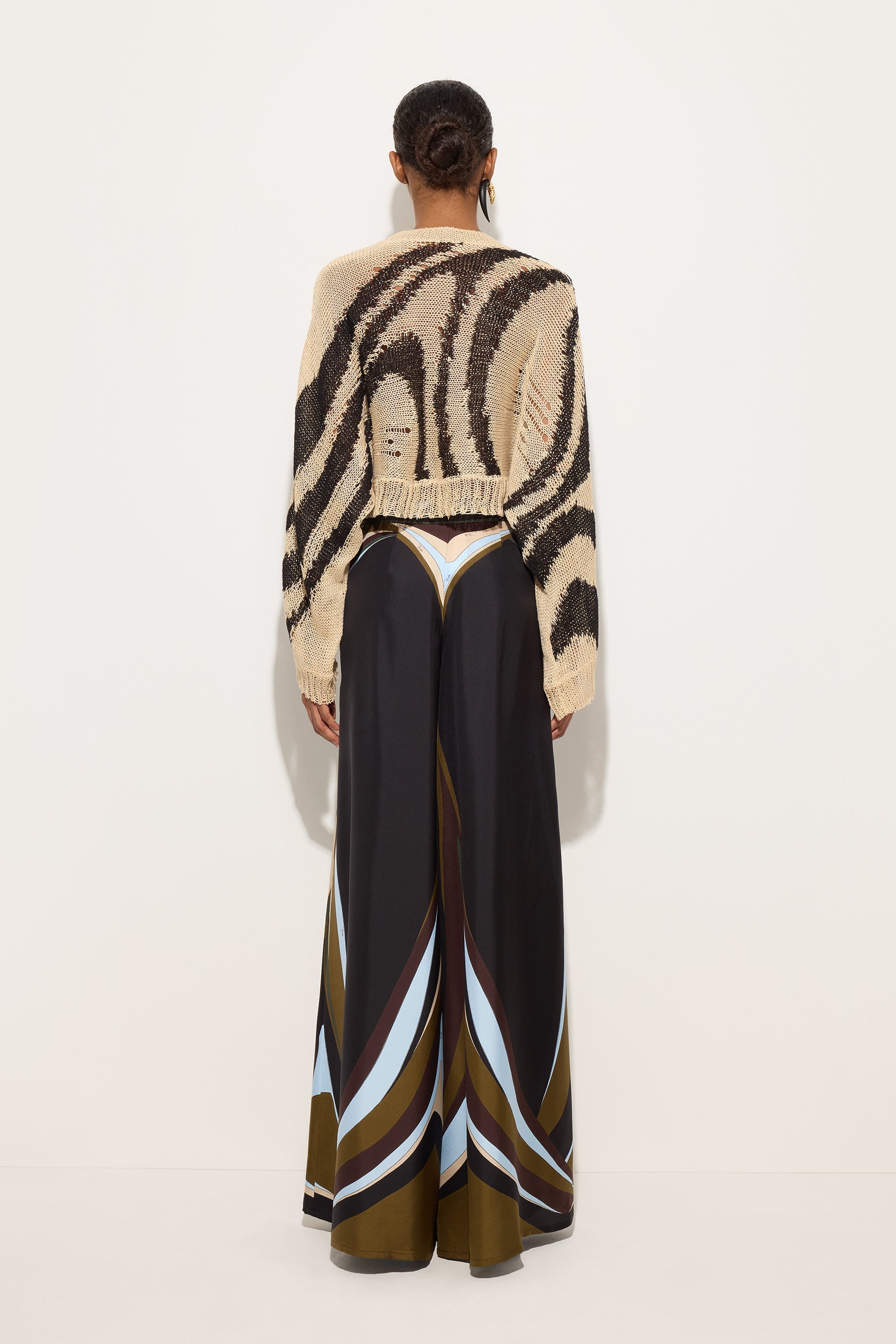 Pucci Linen Knit Sweater