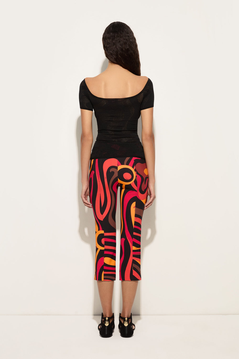 Pucci Marmo Print Capri Pants