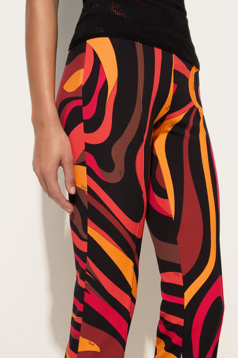 Pucci Marmo Print Capri Pants