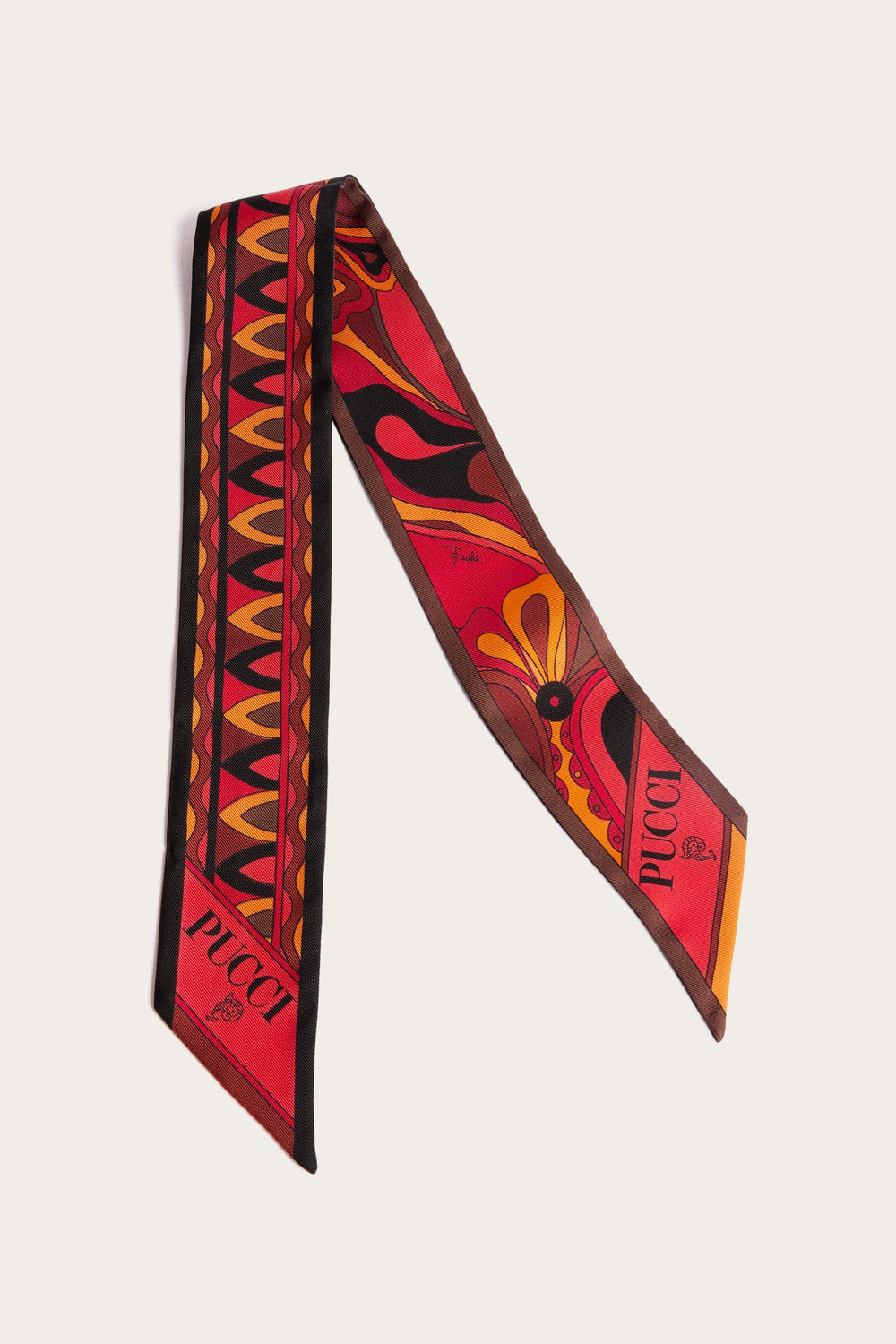 Pucci Mixed Print Silk Twill