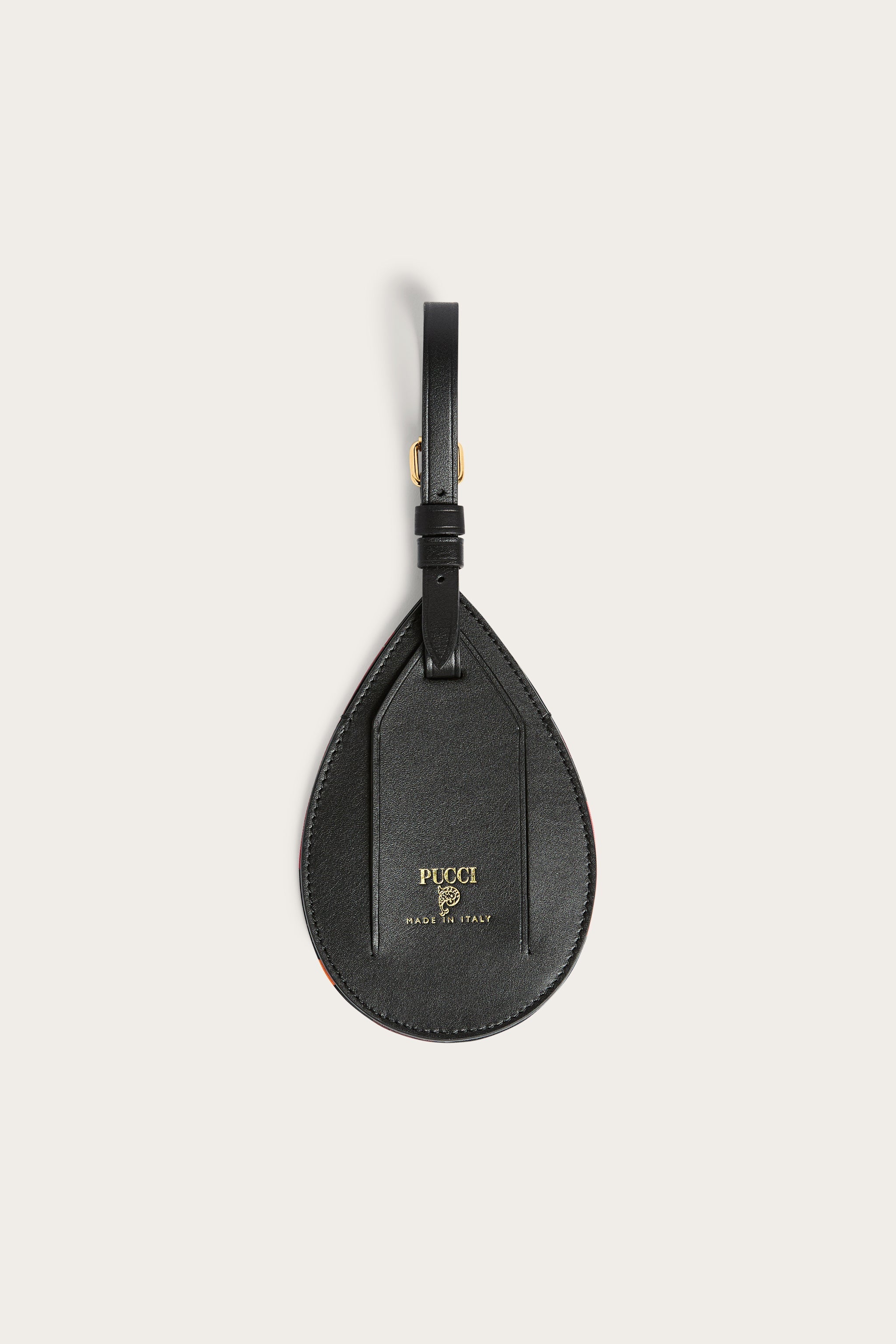 Pucci Marmo Print Luggage Name Tag