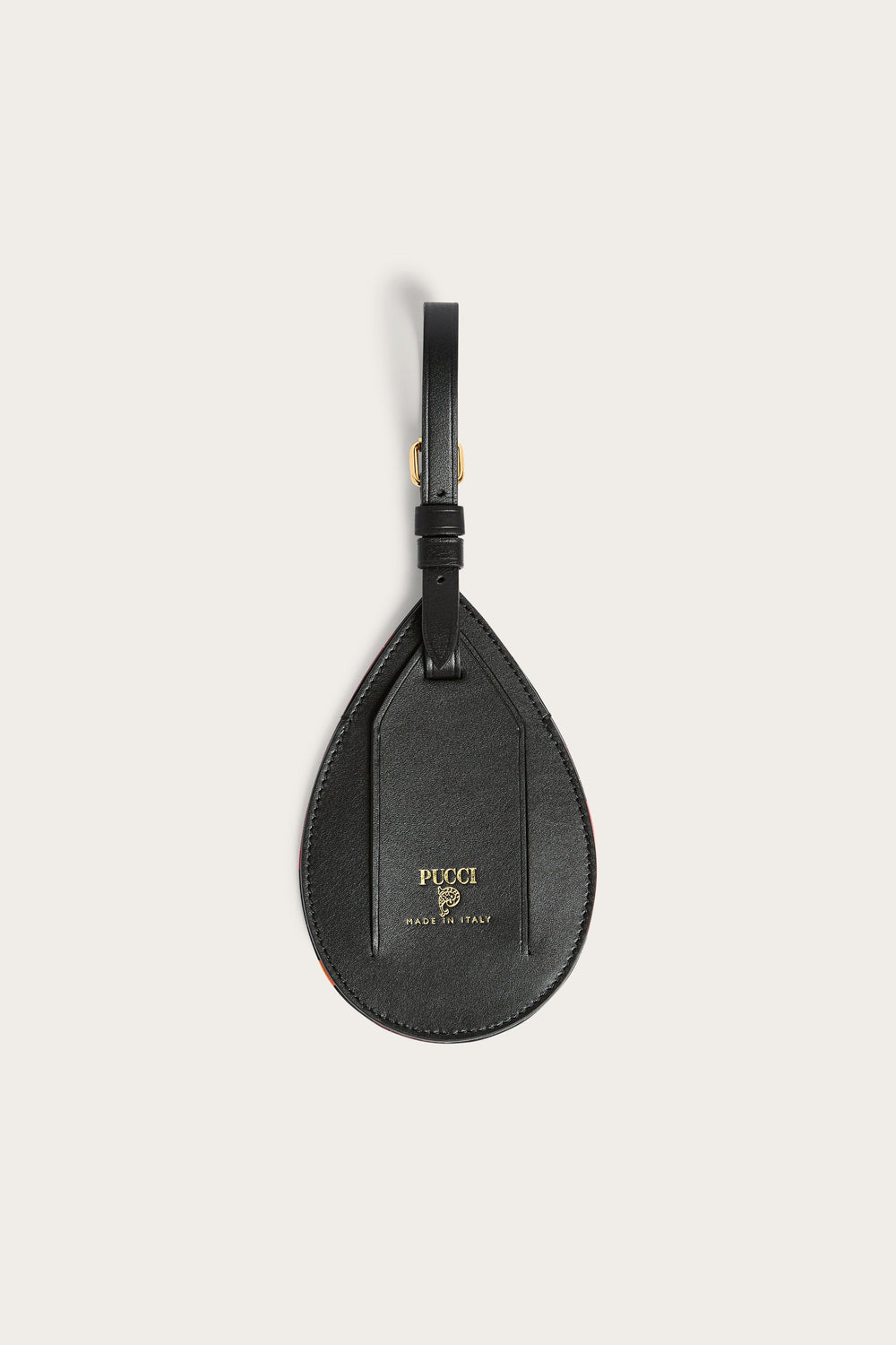 Pucci Marmo Print Luggage Name Tag