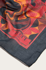 Pucci Orchidee Print Cotton Sarong