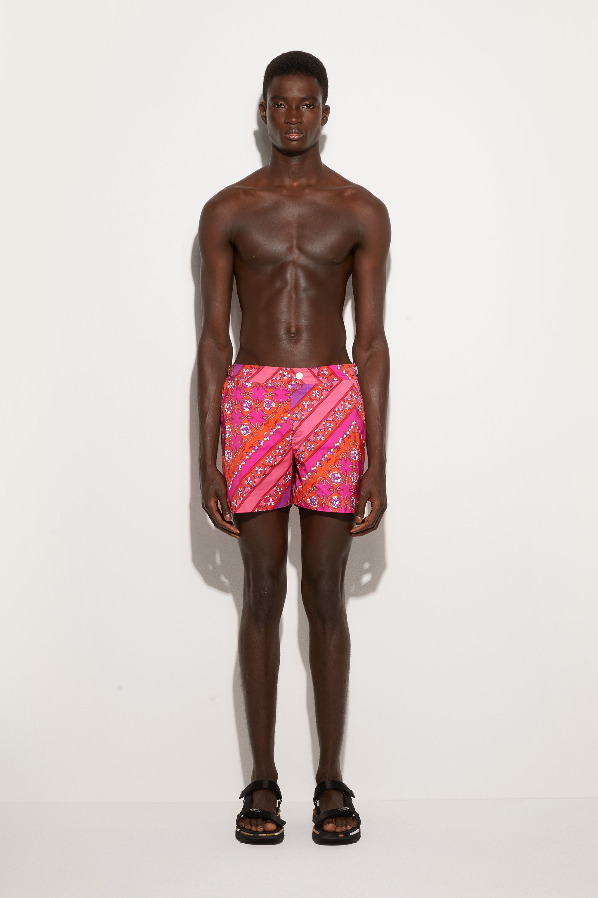 Pucci Festa Print Swim Shorts