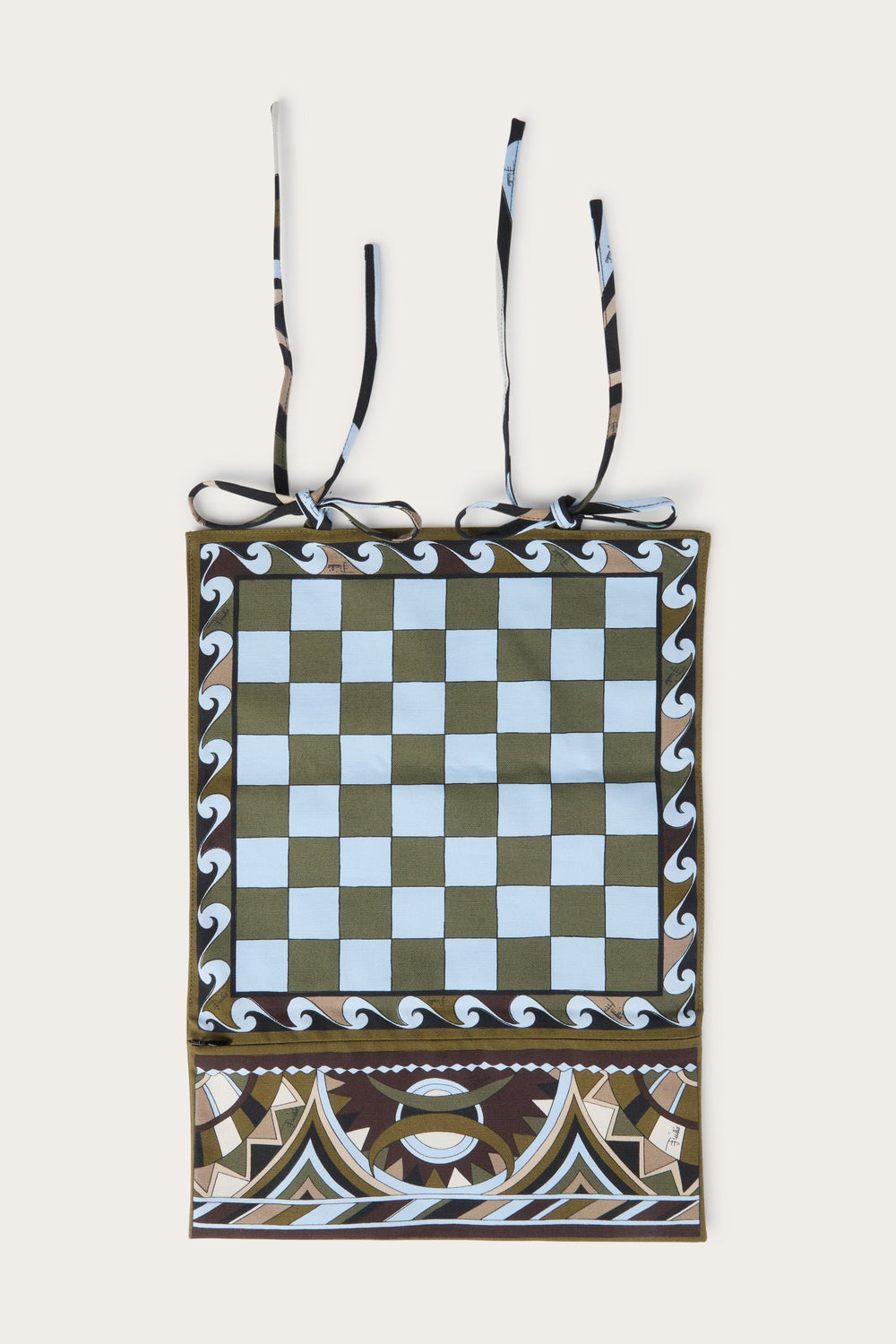 Pucci Vivara Print Travel Chess Set