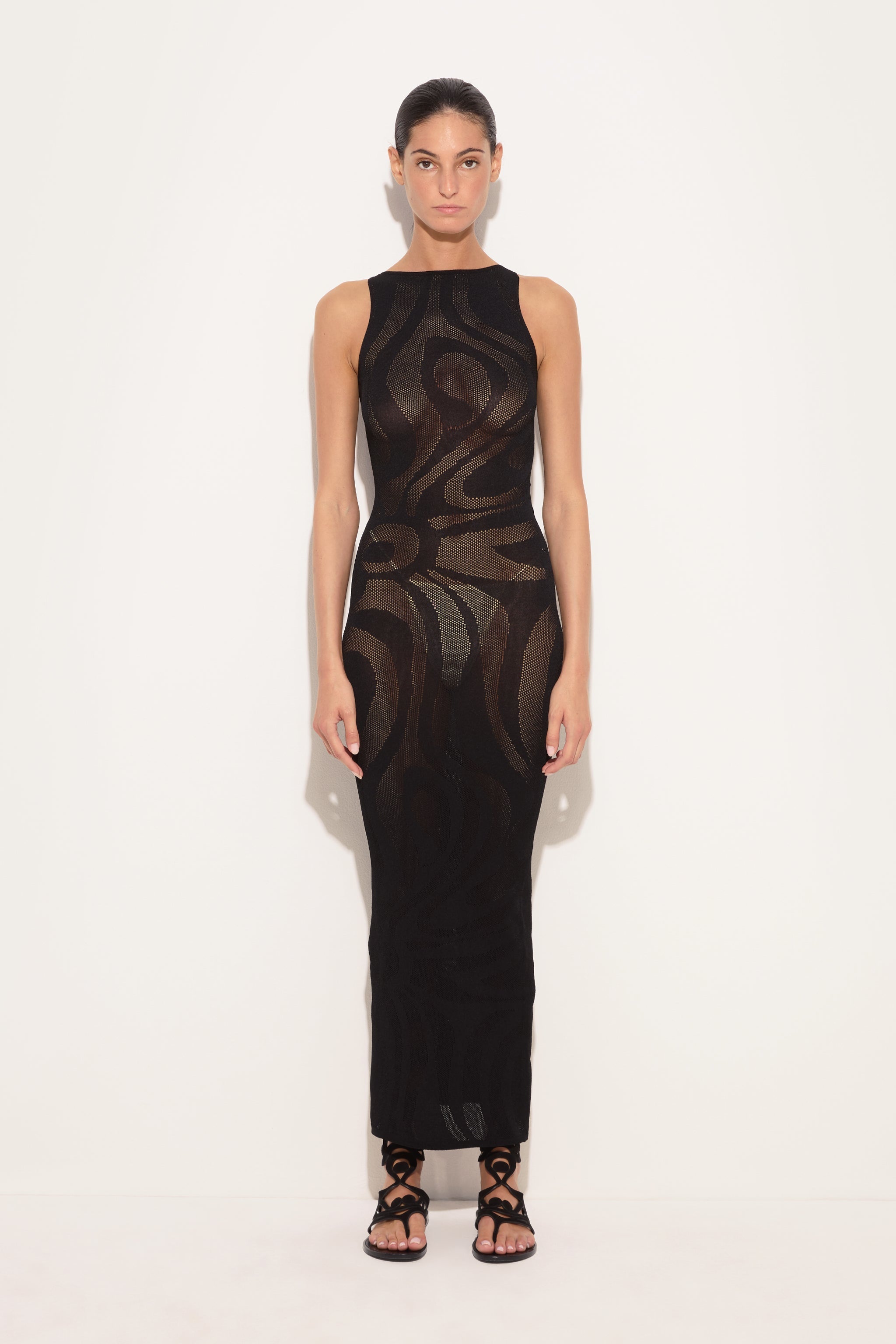 Pucci Seamless Fitted Dress in Marmo Jacquard