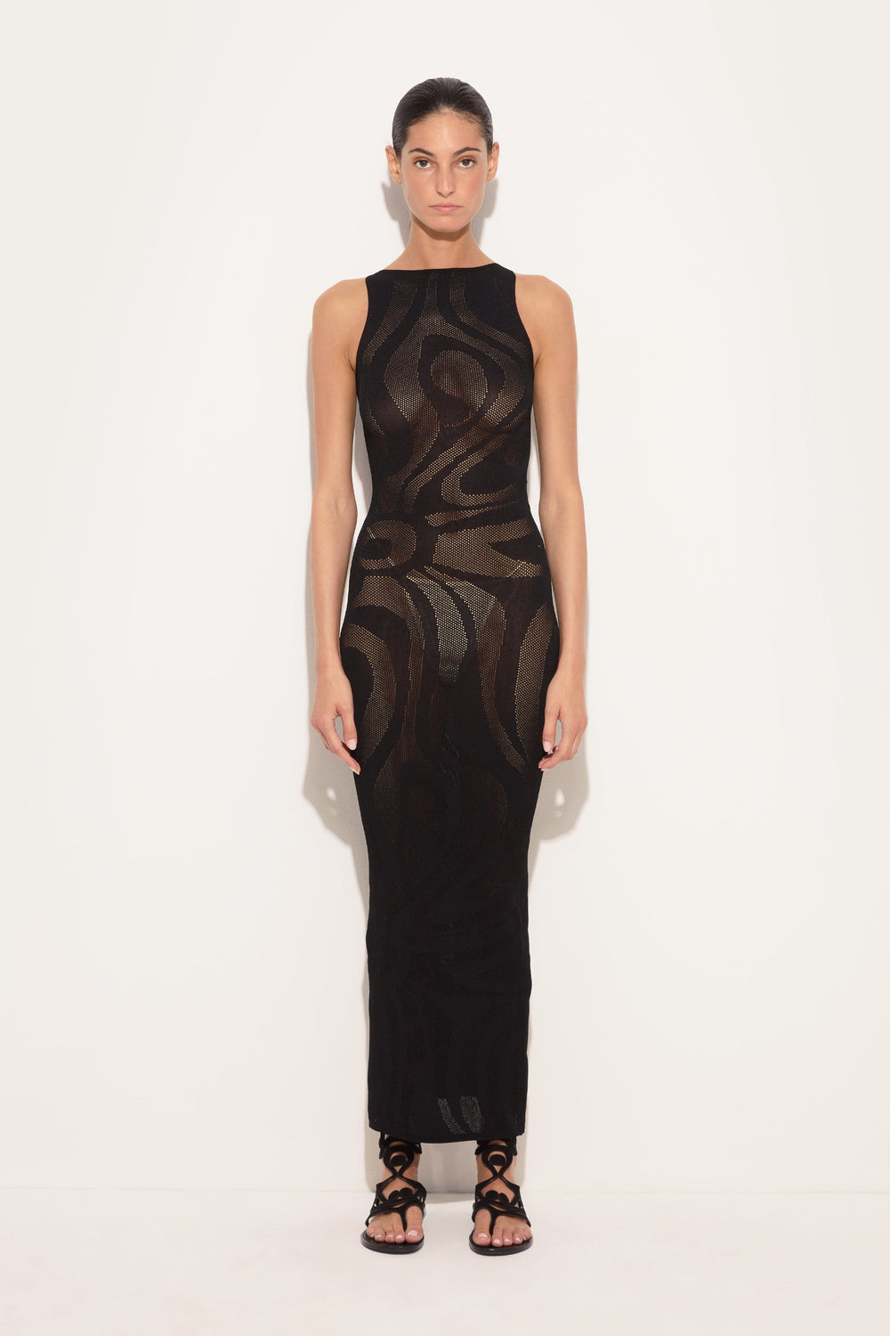 Pucci Seamless Fitted Dress in Marmo Jacquard