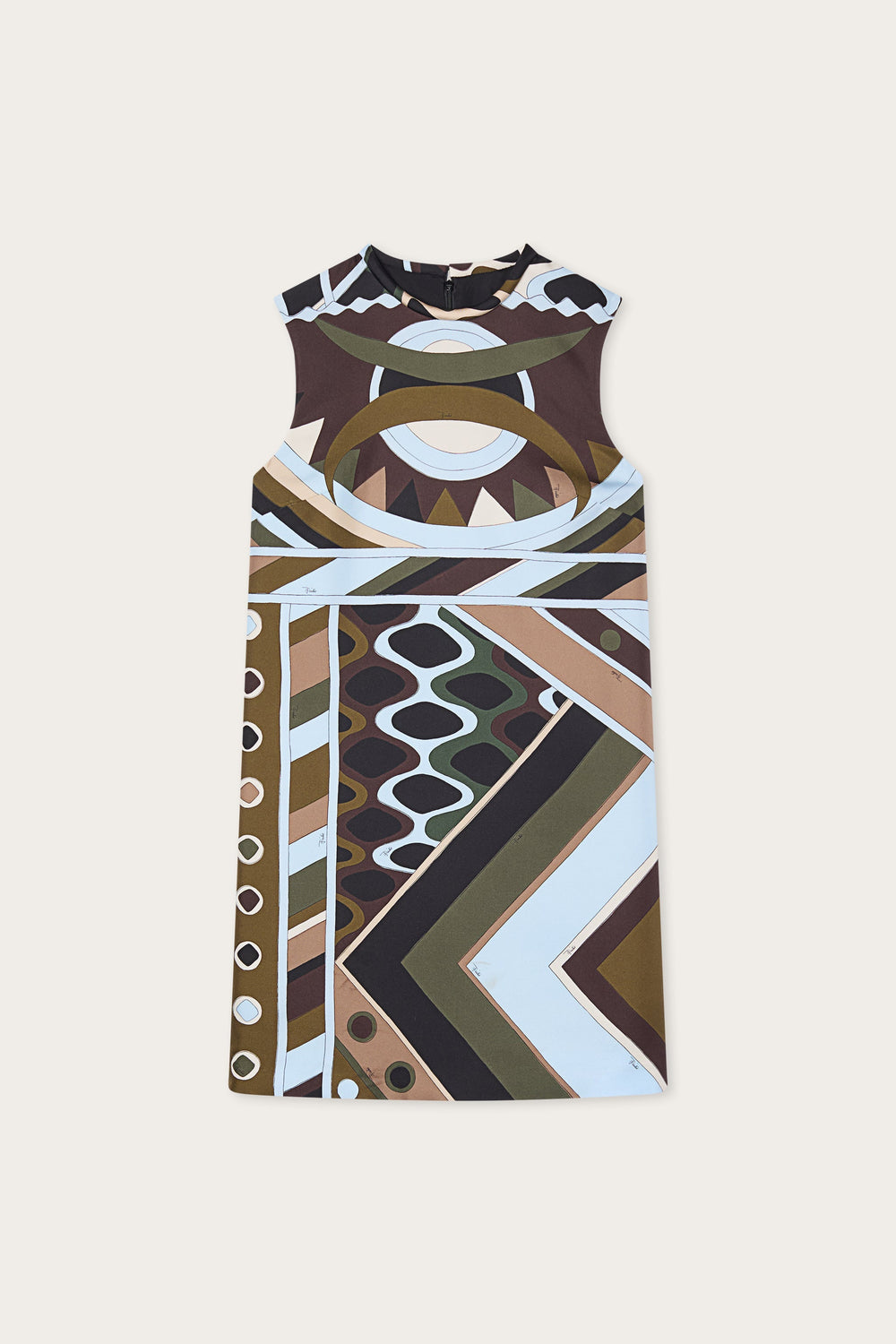 Pucci Vivara Print Silk Dress