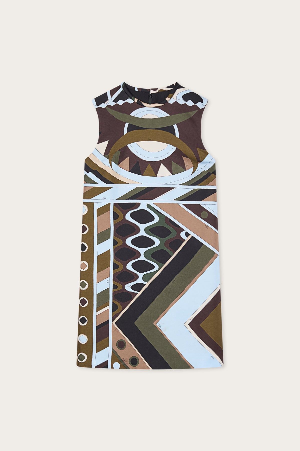 Pucci Vivara Print Silk Dress