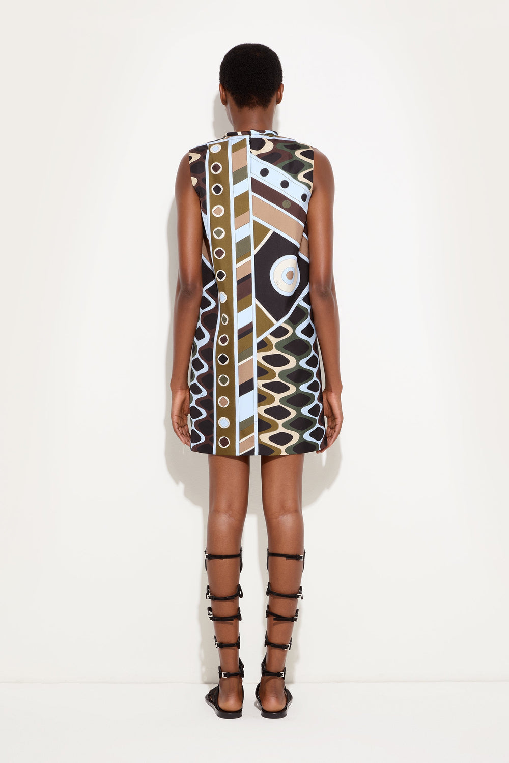 Pucci Vivara Print Silk Dress