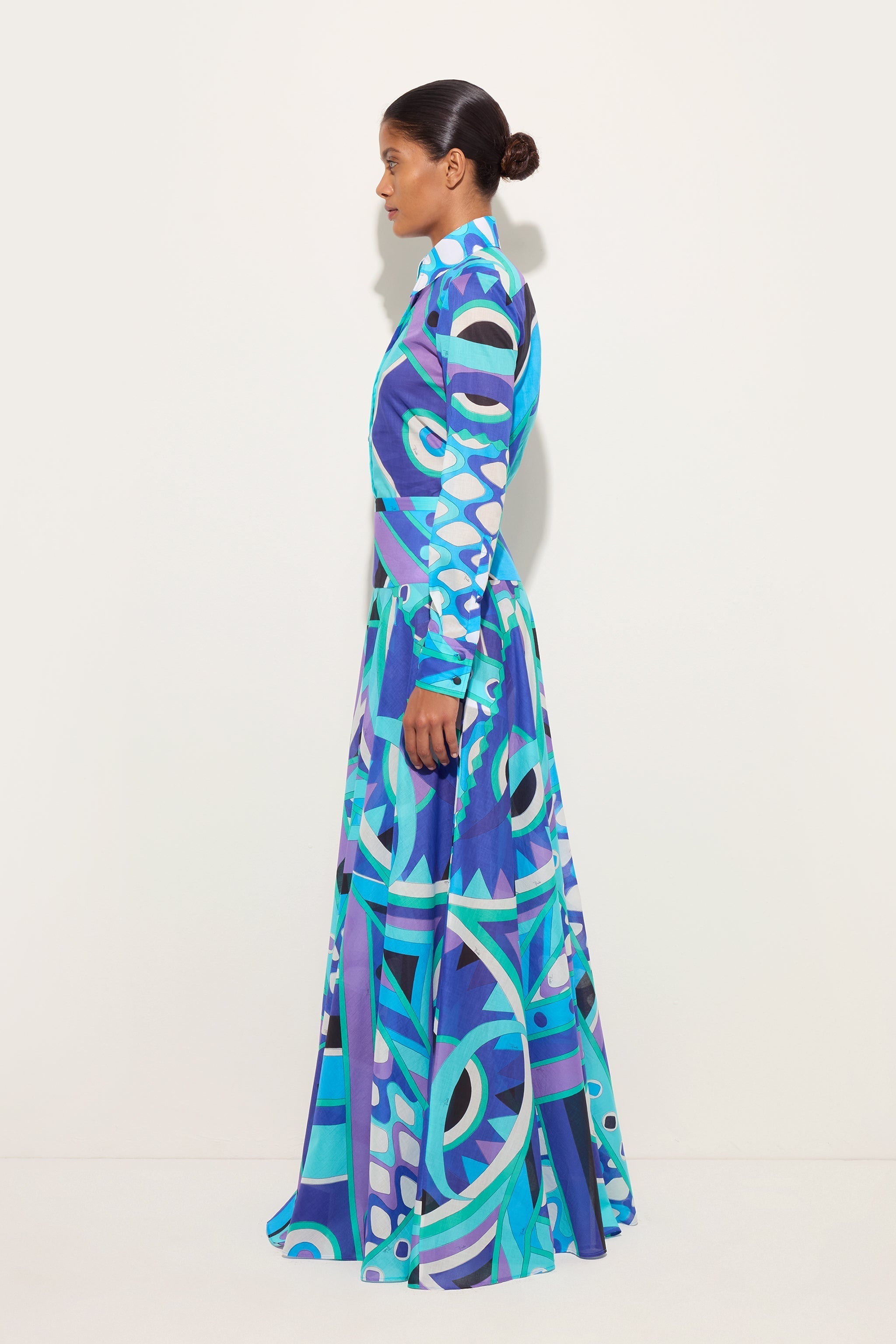 Pucci Vivara Print Cotton Shirt