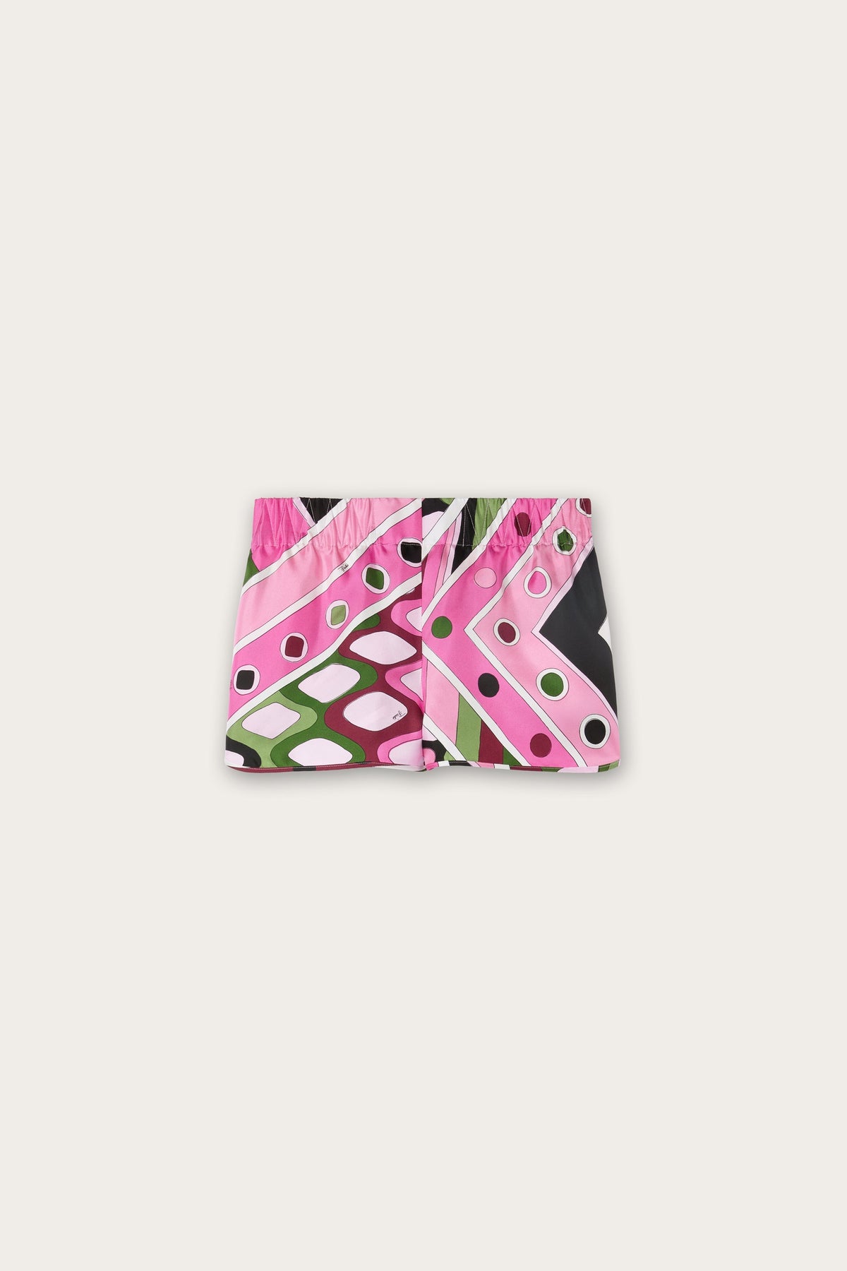 Pucci Vivara Print Silk Shorts